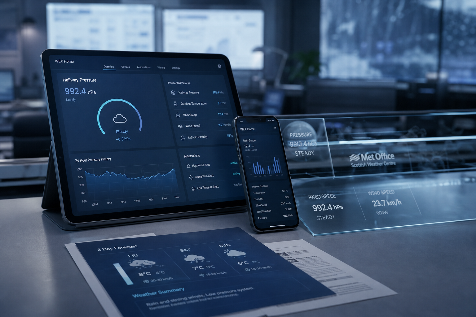 Smart home IoT application stabilised outcome on connected device platform